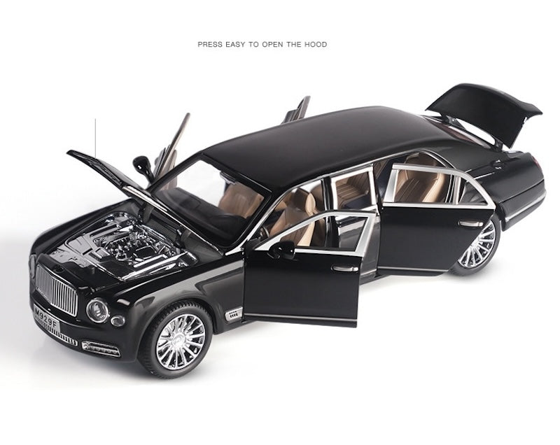 1:24 Bentley 2017 Mulsanne Grand Limousine Die Cast Model Car