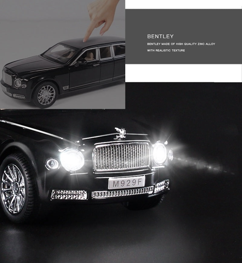 1:24 Bentley 2017 Mulsanne Grand Limousine Die Cast Model Car