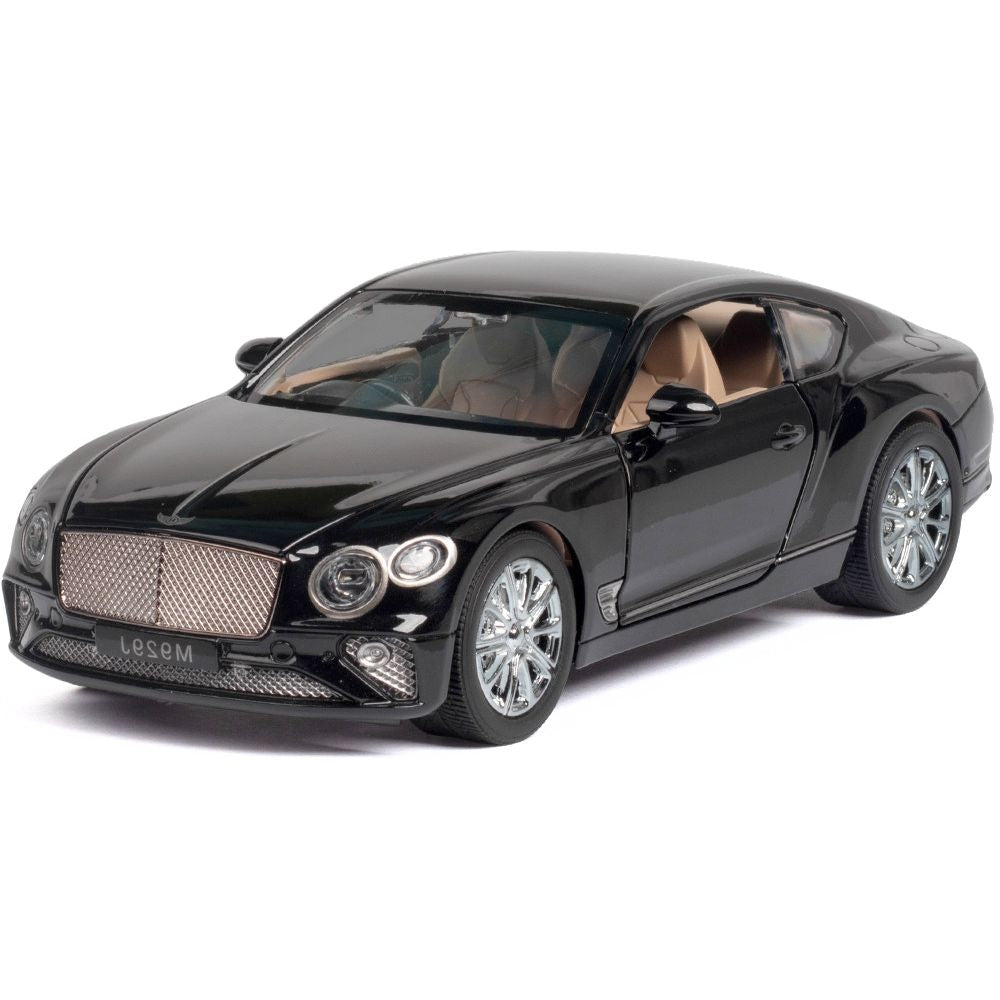 1:24 Bentley 2018 Continental GT Black Die Cast Model Car