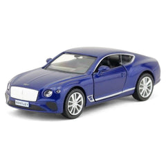 1:36 Bentley 2018 Continental GT Blue Die Cast Model Car