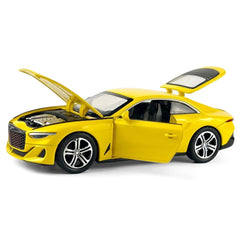 1:32 Bentley 2020 Mulliner Yellow Die Cast Model Car