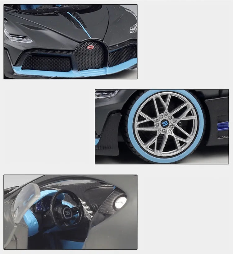 Bugatti Divo 2019 à l'échelle 1:24 