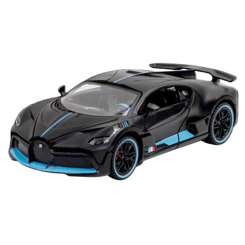 1:32 Bugatti 2019 Divo Black Die Cast Model Car