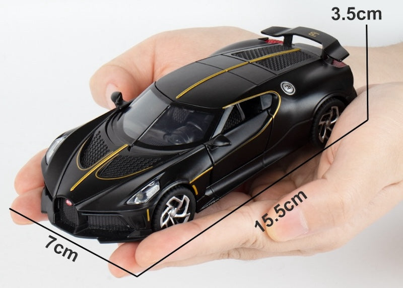 1:32 Bugatti 2021 La Voiture Noire Die Cast Model Car