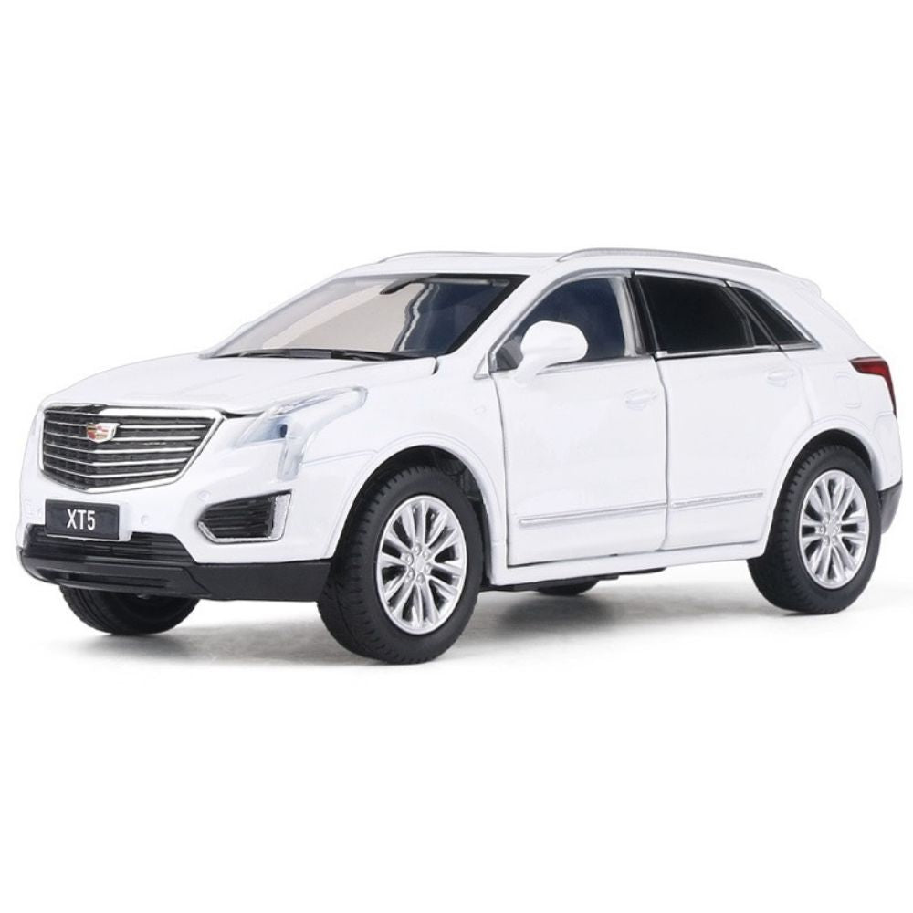 1:32 Cadillac 2015 XT5 White Die Cast Model Car