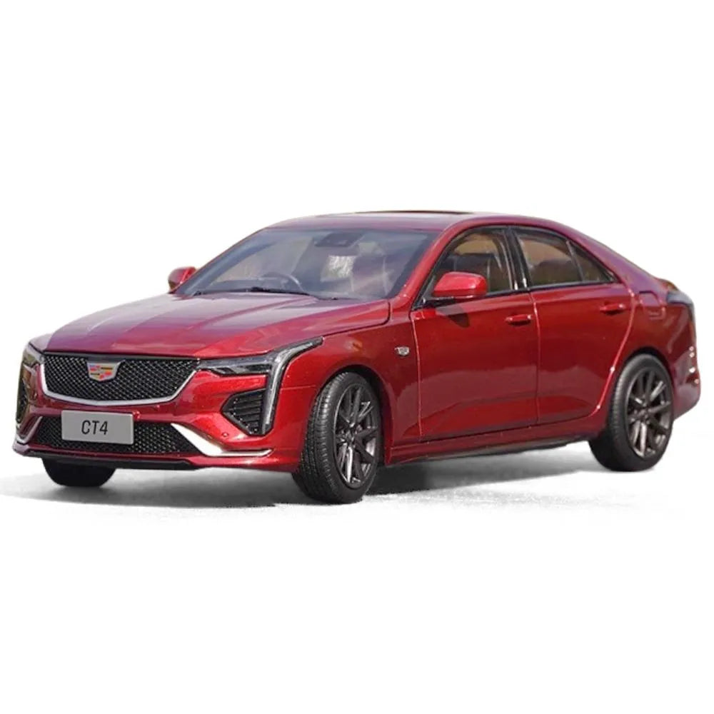 1:18 Cadillac 2020 CT4 Red Die Cast Model Car