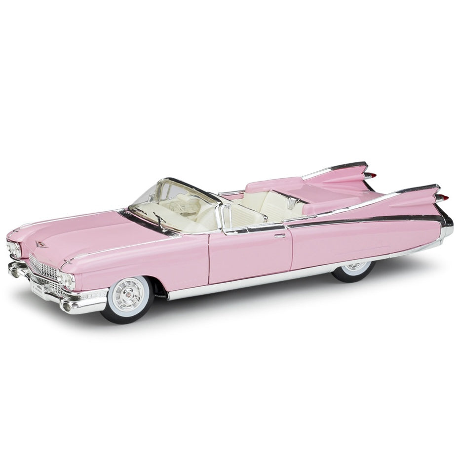 1:18 Cadillac 1959 Eldorado Biarritz Pink Die Cast Model Car