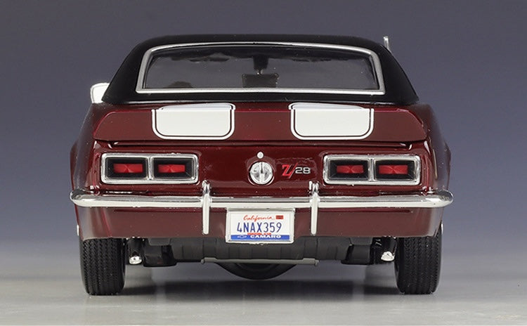 1:18 Chevrolet 1968 Camaro Z/28 Die Cast Model Car