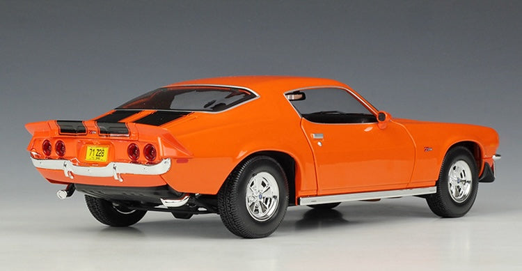 1:18 Chevrolet 1971 Camaro 2nd Die Cast Model Car