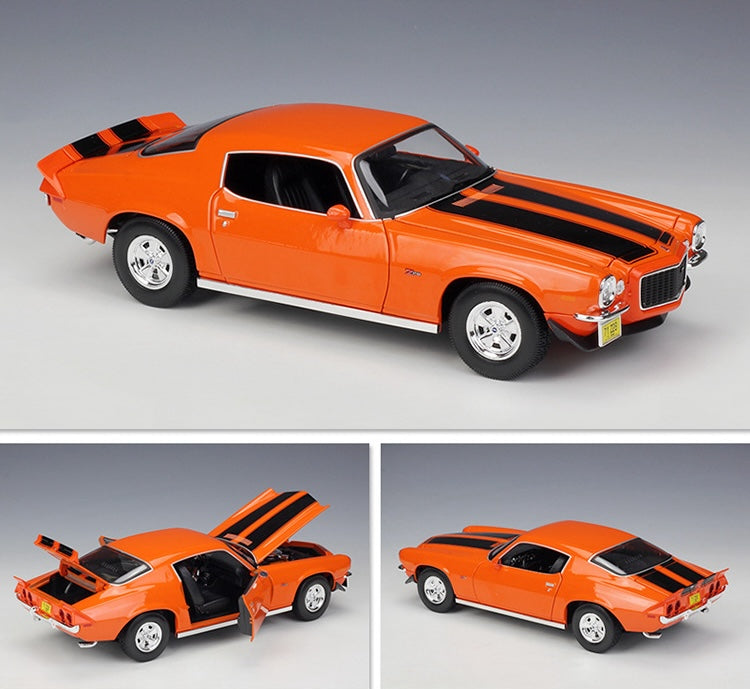 1:18 Chevrolet 1971 Camaro 2nd Die Cast Model Car