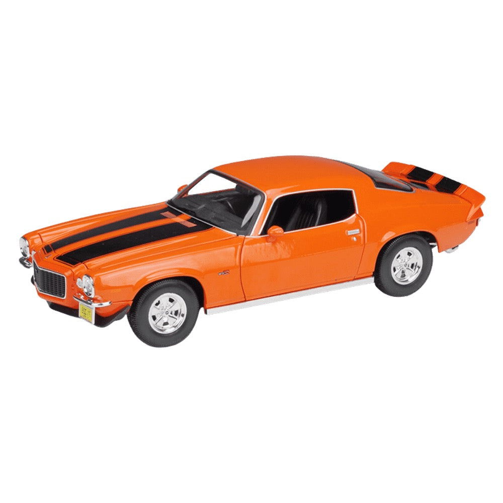 1:18 Chevrolet 1971 Camaro 2nd Orange Die Cast Model Car