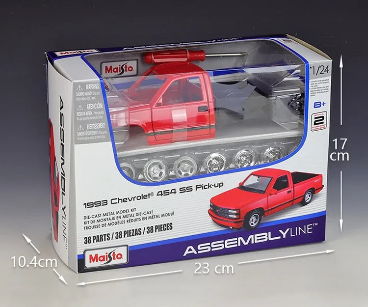 1:24 Assembly Line Chevrolet 1993 454 SS Pick-Up