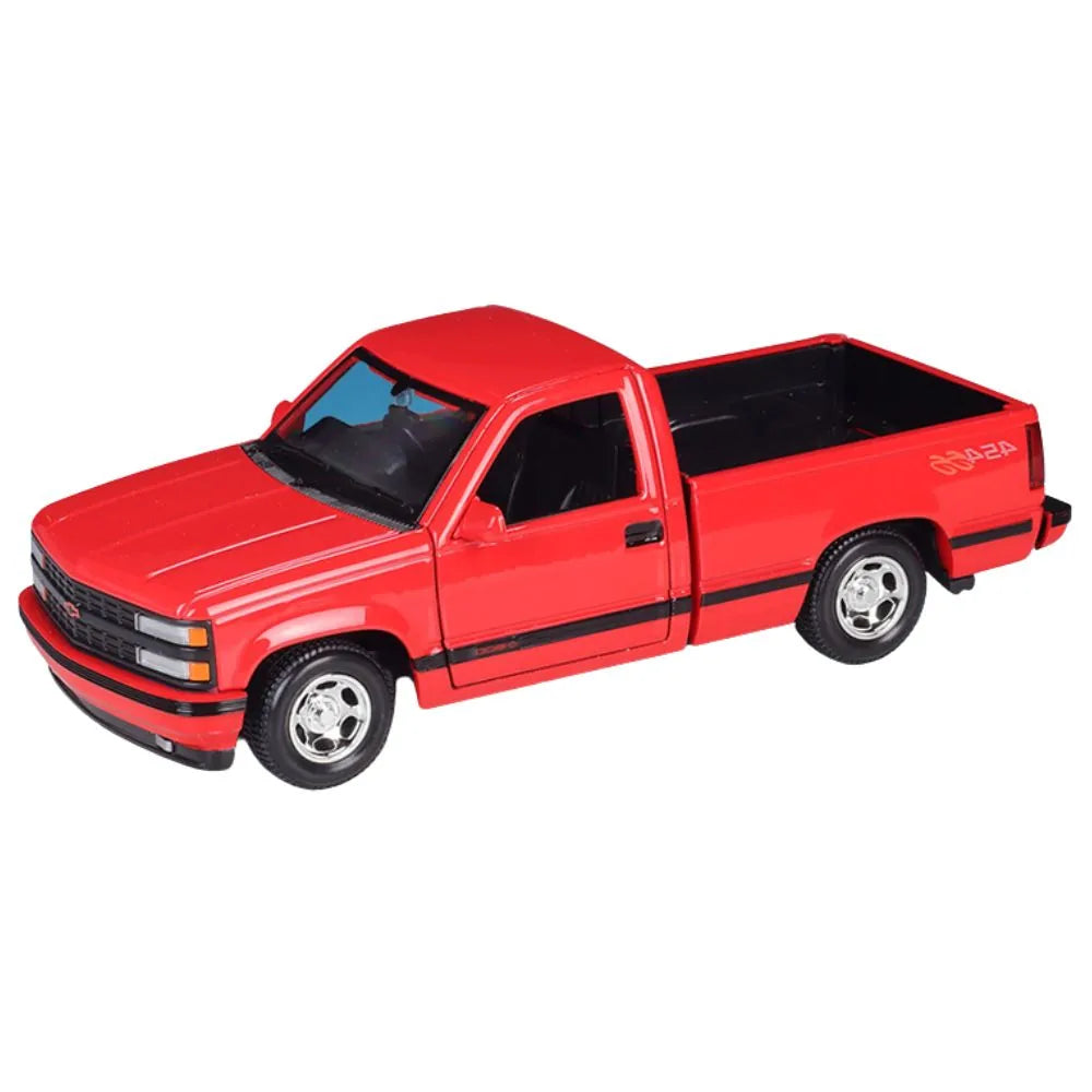 1:24 Chevrolet 1993 454 SS Pick-up Red Die Cast Model Car