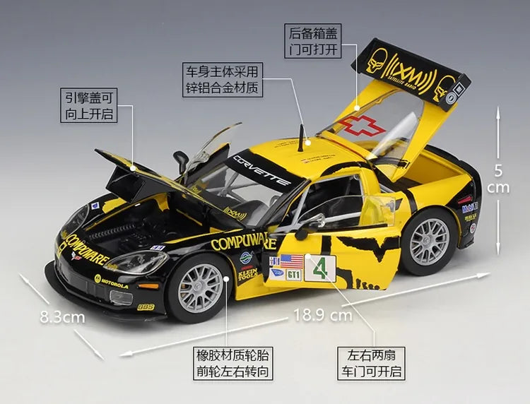 1:24 Chevrolet Corvette C6R GT1 del 2006 