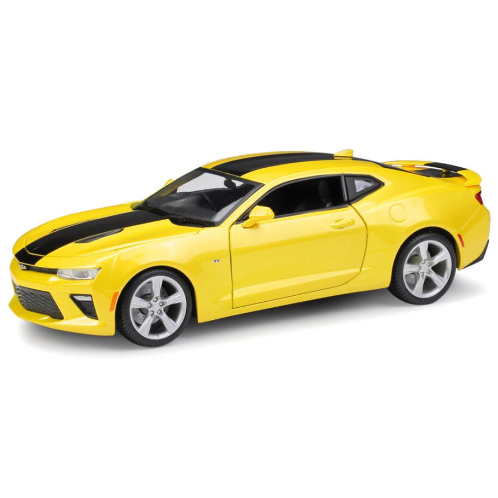 1:18 Chevrolet 2016 Camaro SS Yellow Die Cast Model Car