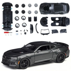 1:24 Assembly Line Chevrolet 2017 Camaro ZL1 1LE Black Die Cast Model Car