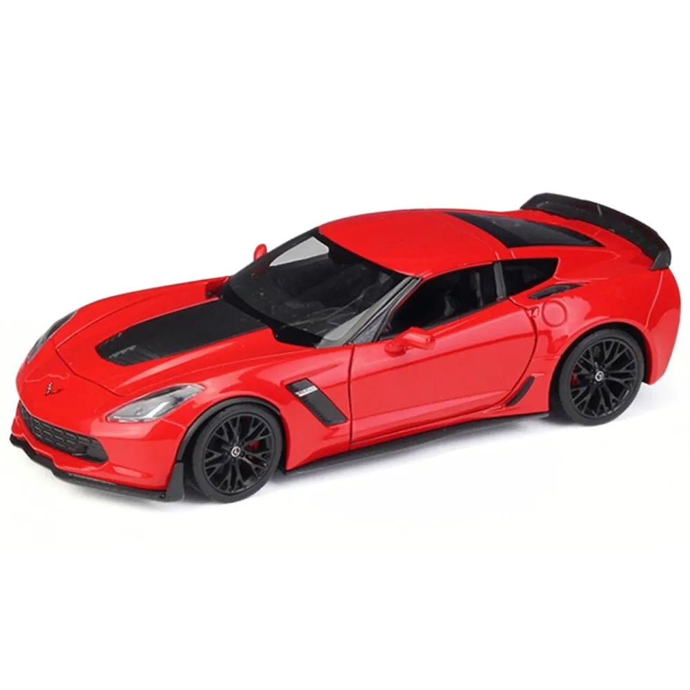 1:24 Chevrolet 2017 Corvette Z06 Red Die Cast Model Car