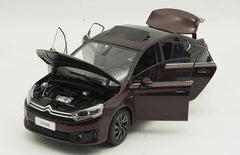 1:18 Citroen 2015 C4 Sedan Die Cast Model Car