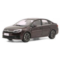 1:18 Citroen 2015 C4 Sedan Magenta Die Cast Model Car