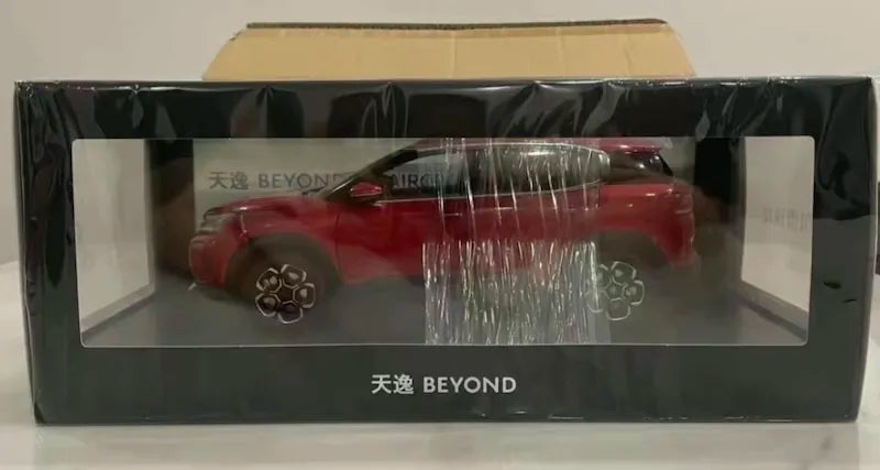 1:18 Citroen 2022 C5 Aircross Beyond Red Die Cast Model Car