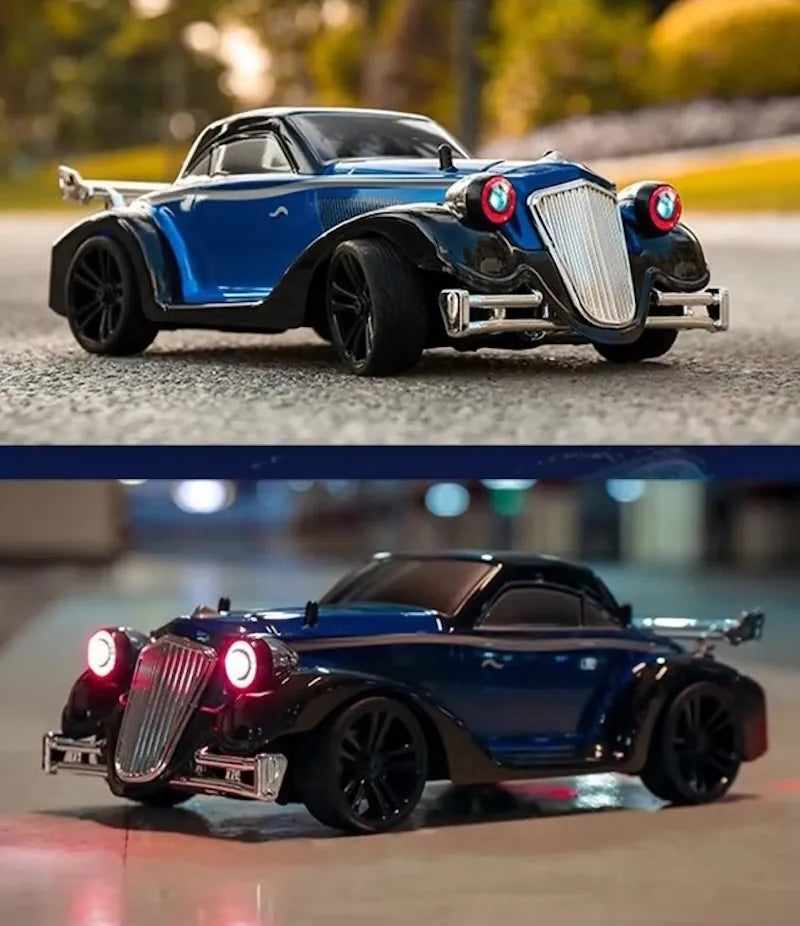 1:10 Scale Classic Vintage RC Car - High Speed with Realistic Detailing