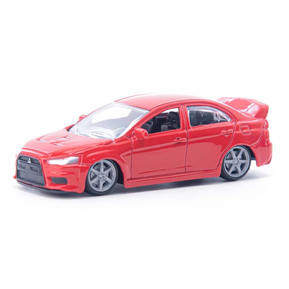 1:64 Mitsubishi Lancer Evolution X Red Die Cast Model Car