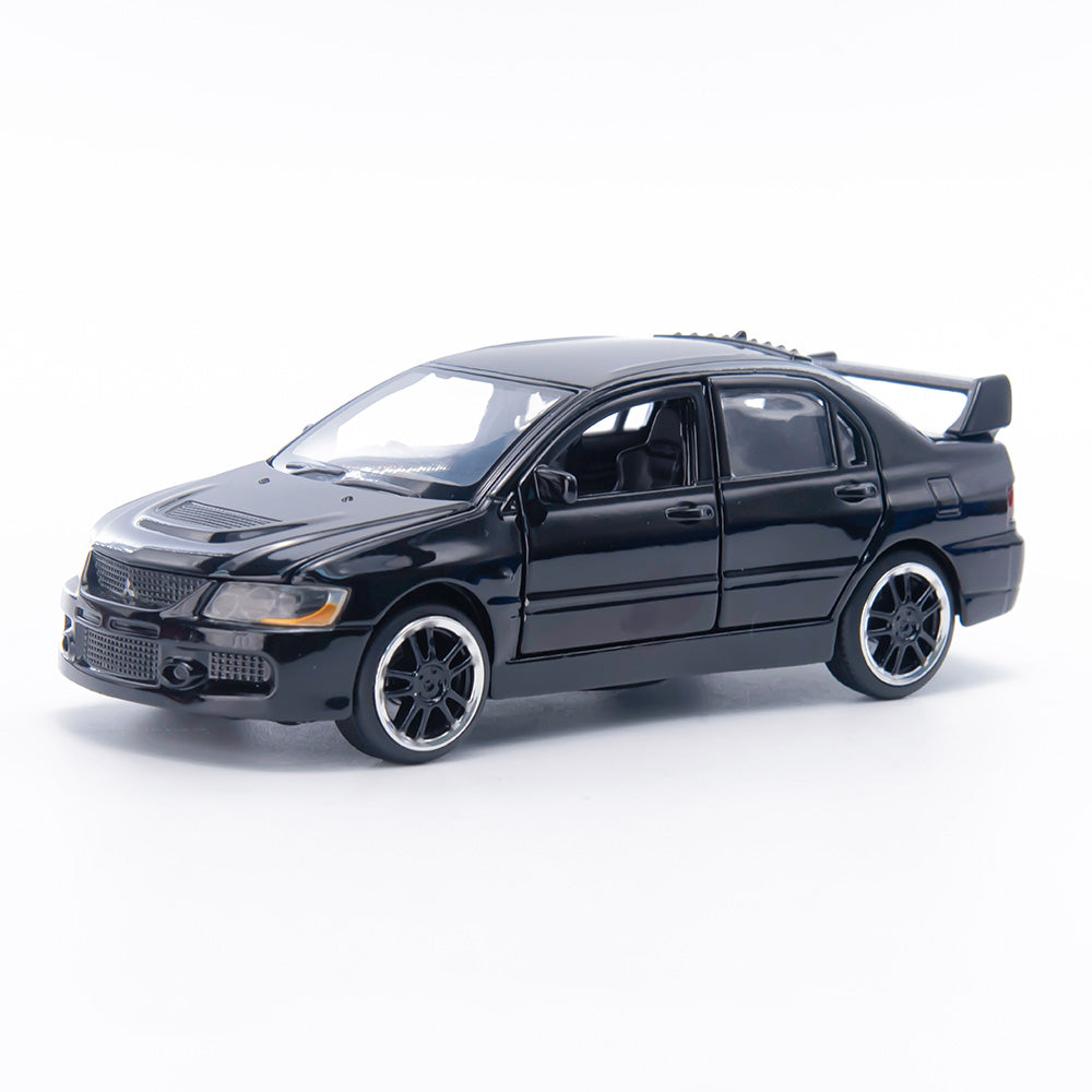 1:32 Mitsubishi Lancer Evolution IX Black Die Cast Model Car