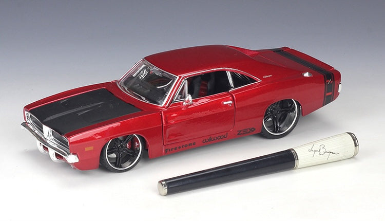 1:24 Dodge 1969 Charger R/T Modified Mod Die Cast Model Car