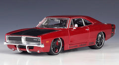 1:24 Dodge 1969 Charger R/T Modified Mod Die Cast Model Car