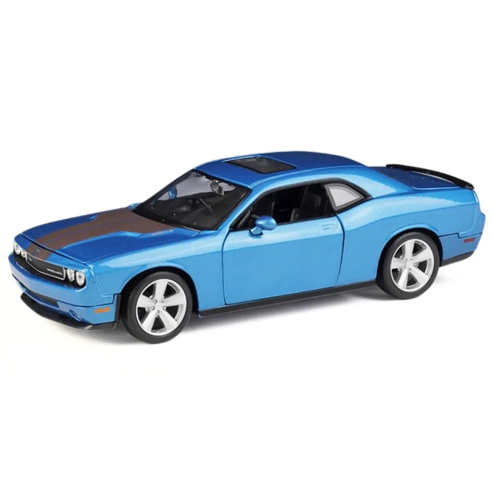 1:24 Dodge 2008 Challenger SRT8 Blue Die Cast Model Car