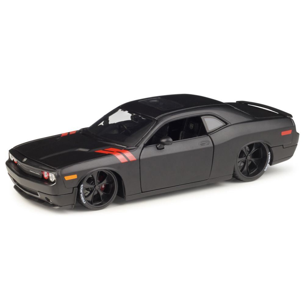 1:24 Dodge 2008 Challenger Black Die Cast Model Car