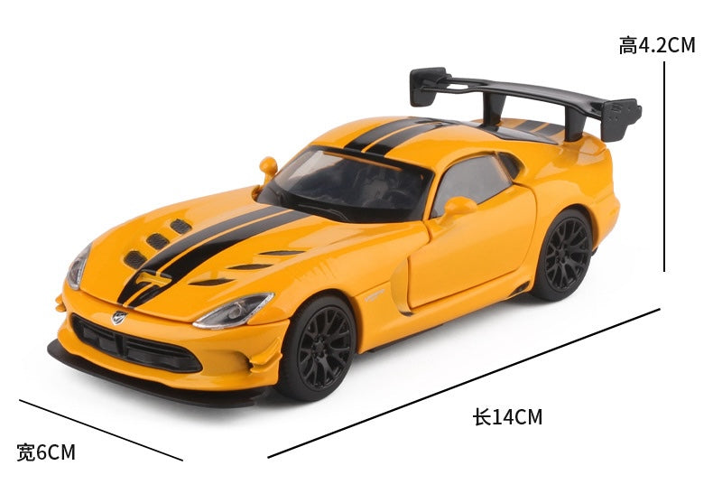 1:32 Dodge 2016 Viper ACR Die Cast Model Car