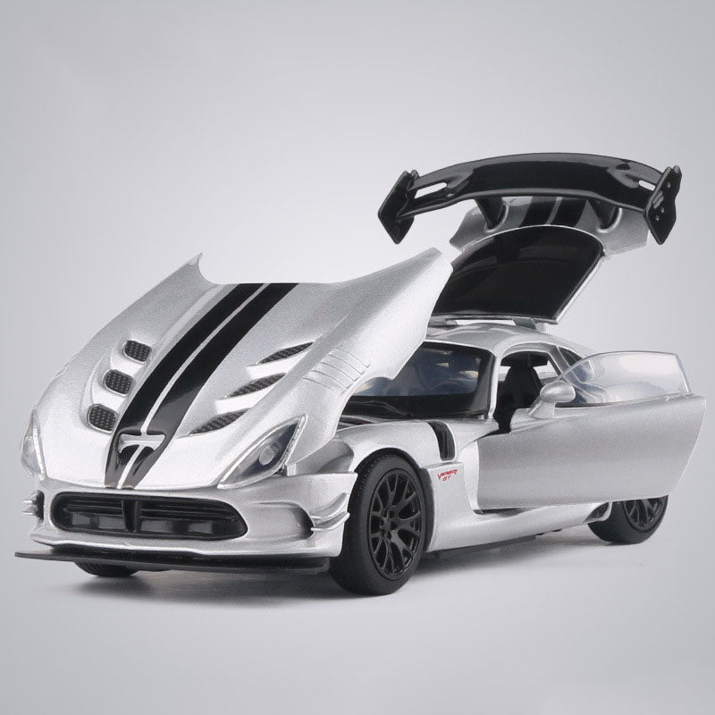 1:32 Dodge 2016 Viper ACR Silver Die Cast Model Car