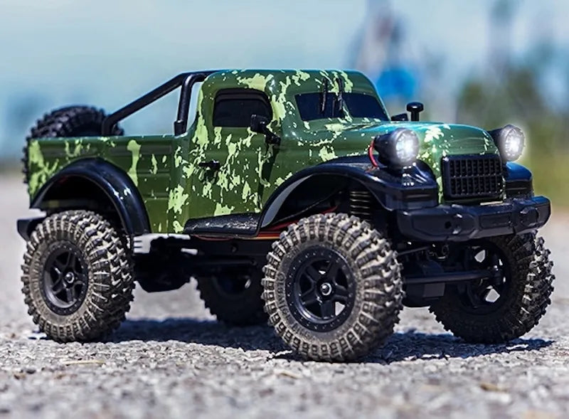 1:18 RC Climbing Truck – Dodge Power Wagon Military Off-Road Truck Model RC Car