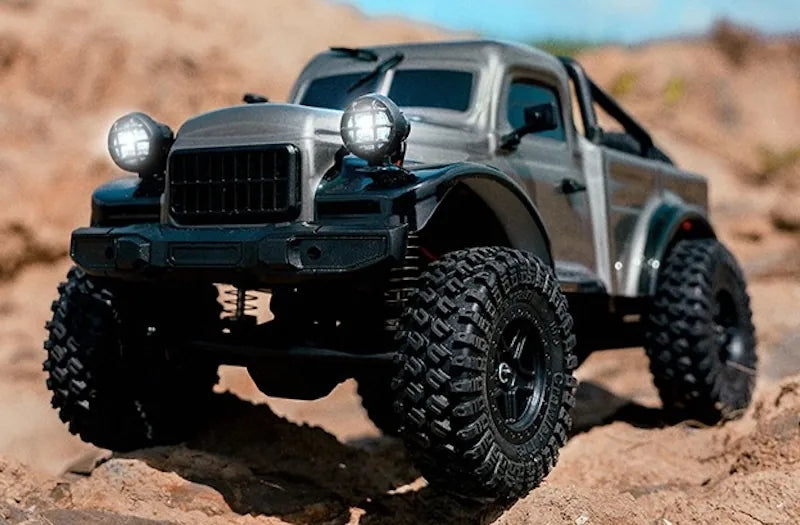 1:18 RC Climbing Truck – Dodge Power Wagon Military Off-Road Truck Model RC Car