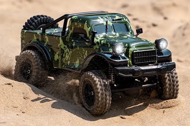 1:18 RC Climbing Truck – Dodge Power Wagon Military Off-Road Truck Model RC Car