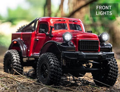 1:18 RC Climbing Truck – Dodge Power Wagon Military Off-Road Truck Model RC Car