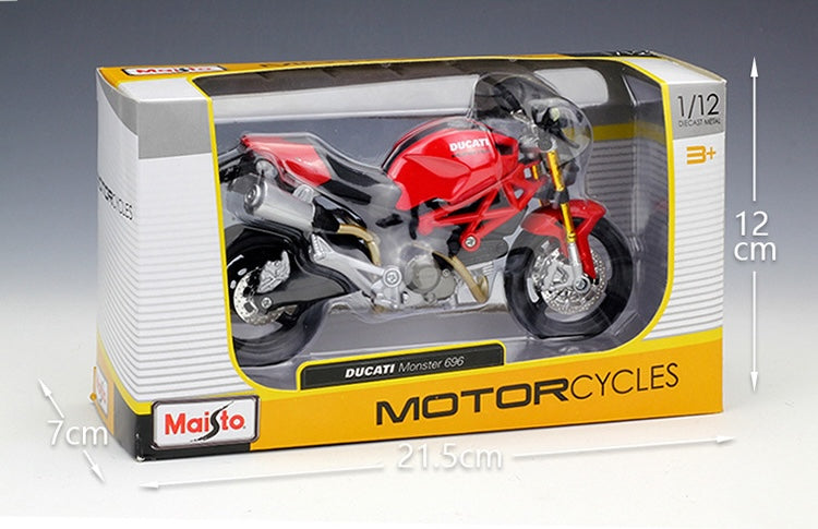 1:12 Ducati 2008 Monster 696 Motorcycle Model