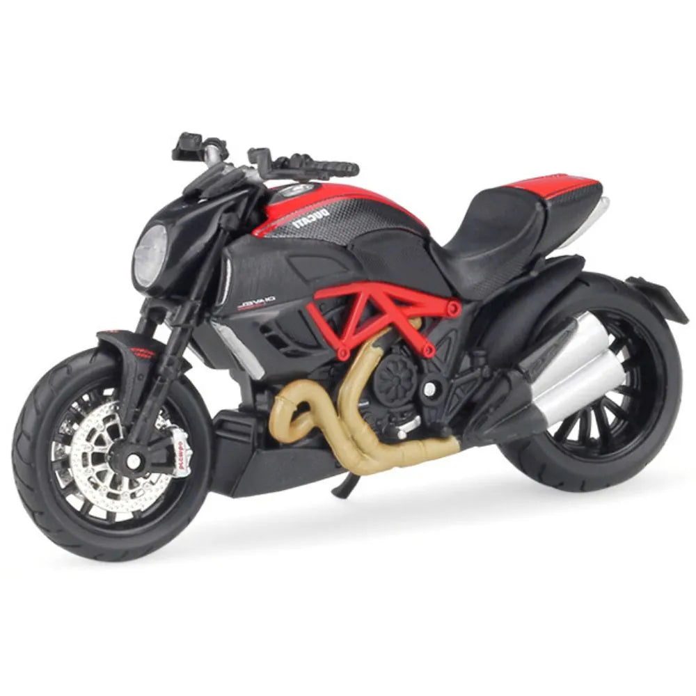 1:18 Ducati 2011 Diavel Carbon Diavel Carbon Motorcycle Model