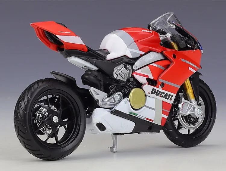 1:18 Ducati 2018 Panigale V4 S Corse Motorcycle Model