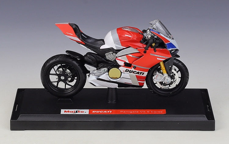 1:18 Ducati 2018 Panigale V4 S Corse Motorcycle Model