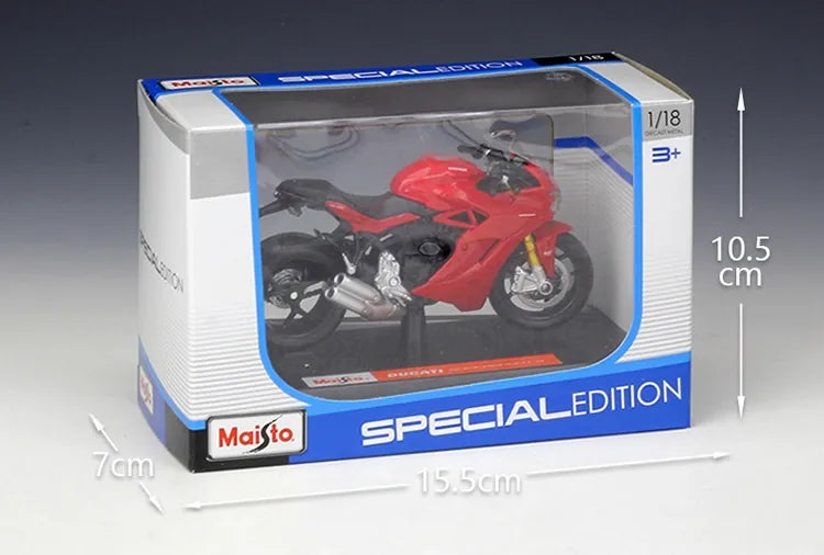 1:18 Ducati 2019 Supersports S Motorcycle Model