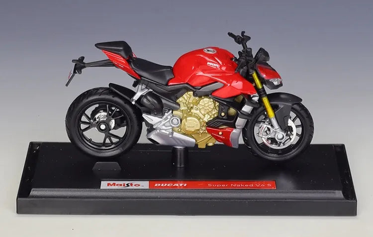 1:18 Ducati 2020 Super Naked V4S Motorcycle Model