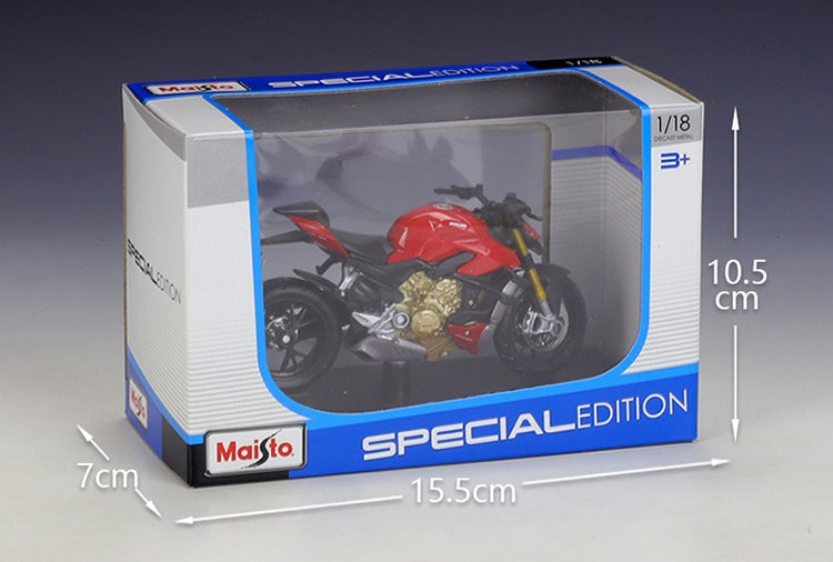 1:18 Ducati 2020 Super Naked V4S Motorcycle Model