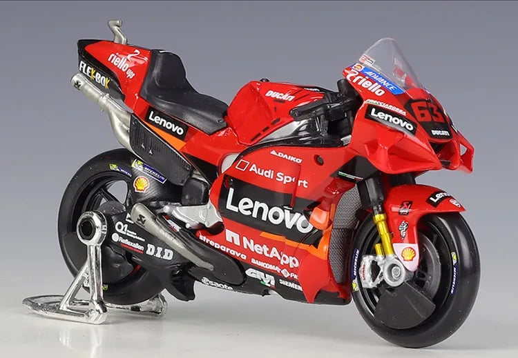 1:18 Ducati 2021 Lenovo Desmosedici GP Motorcycle Model