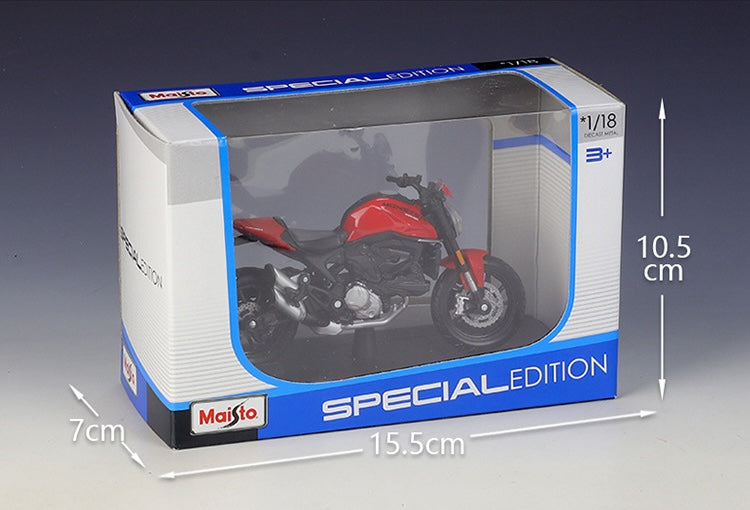 1:18 Ducati 2021 Monster Motorcycle Model