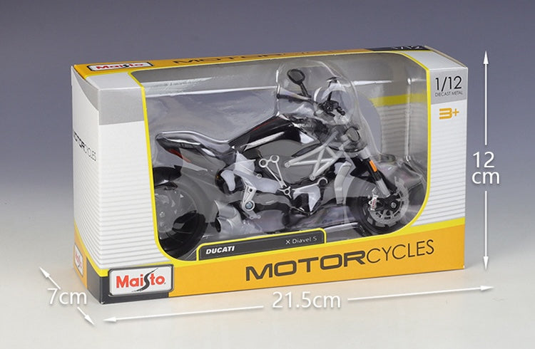 1:12 Ducati 2021 X Diavel S Motorcycle Model