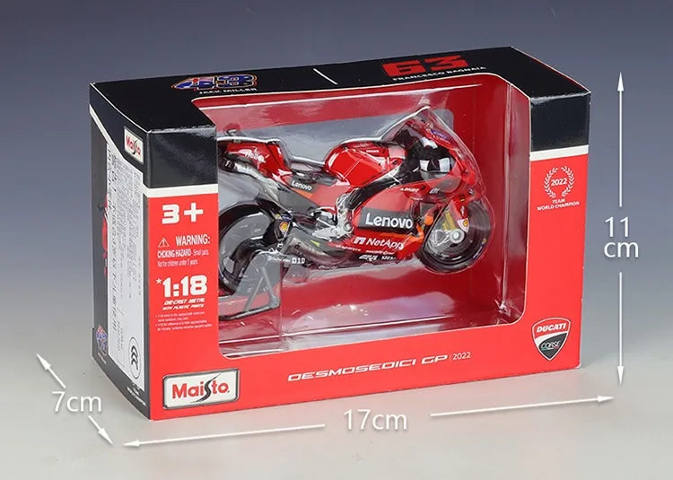 1:18 Ducati 2022 Lenovo Desmosedici GP 