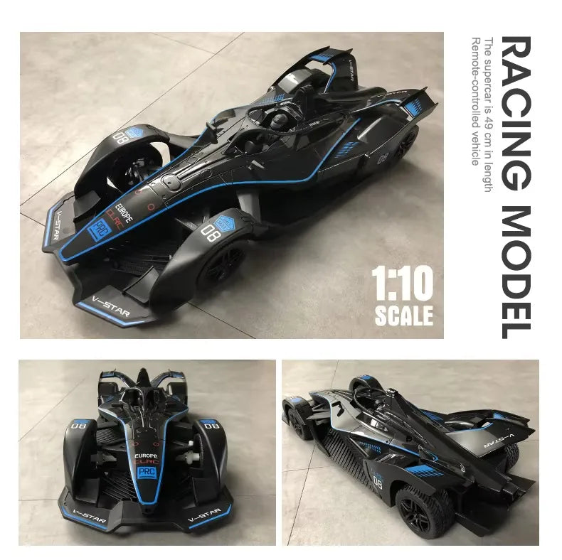 1:10 Scale F1 RC Racing Car – 2.4GHz High-Speed Drift with LED Lights