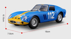 1:24 Ferrari 1962 250 GTO #112 Die Cast Model Car